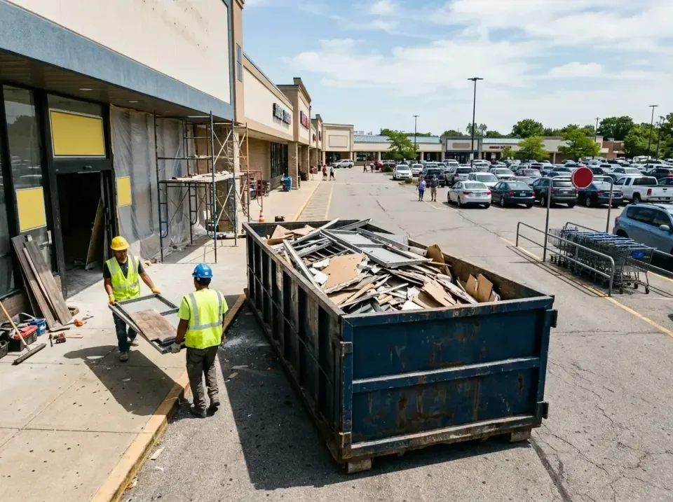 retail-store-renovation-debris-003 — frequently asked questions, Roll-off Dumpster Rentals in Ranson, WV